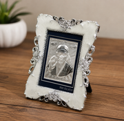 999 Silver Sai Baba Photo Frame