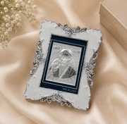 999 Silver Sai Baba Photo Frame