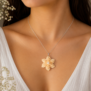 MOP Flower Pendant