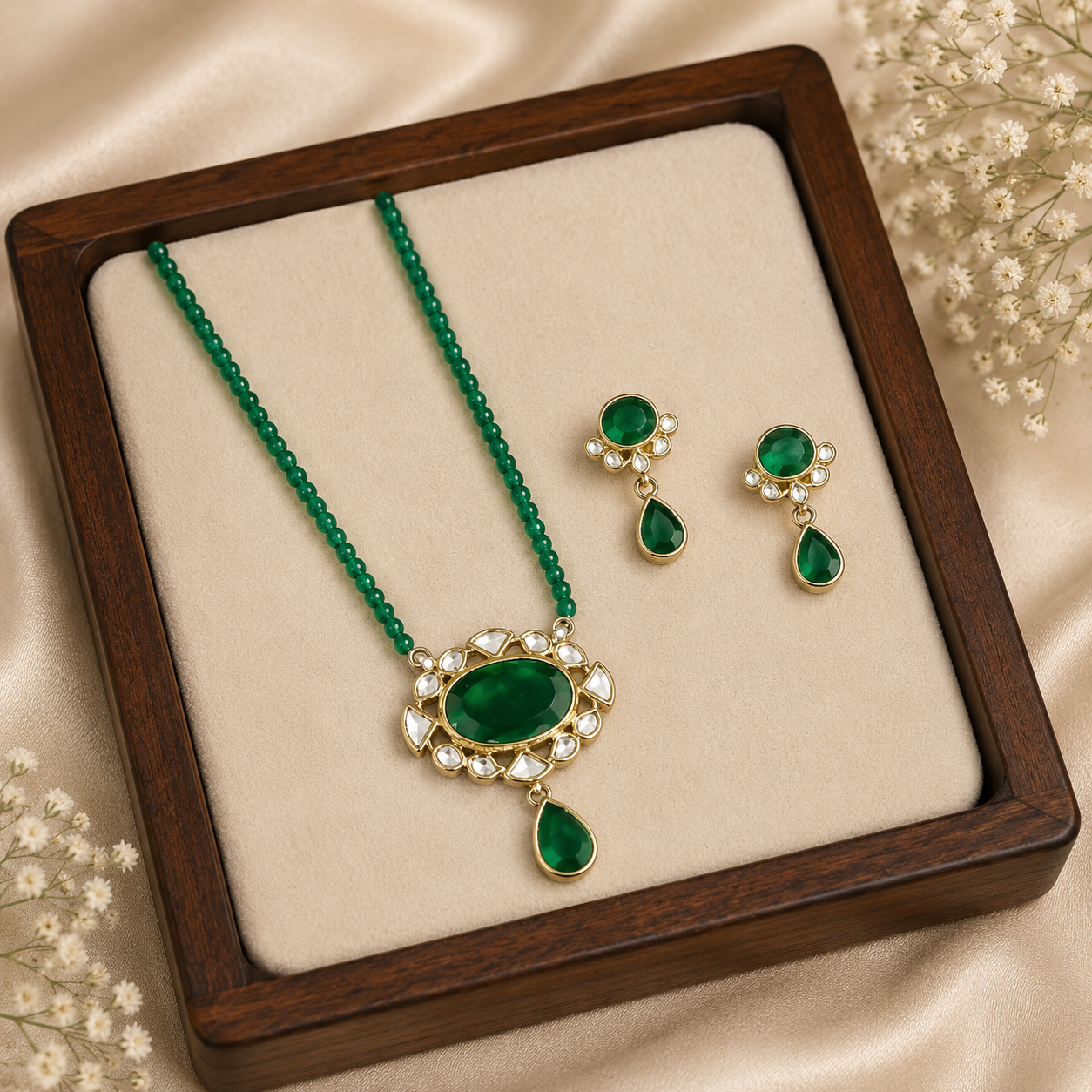 Kundan Necklace Set