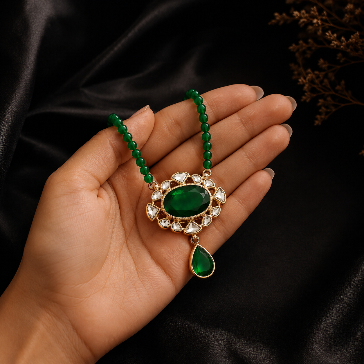 Kundan Necklace Set