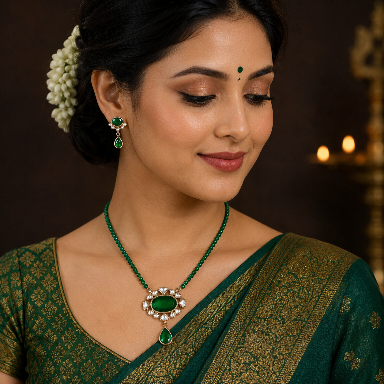 Kundan Necklace Set