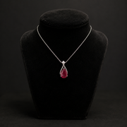 10K Gold Ruby Pendant