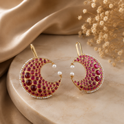Silver Handmade Designer Royal Ear cuffs