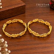 22K Gold Designer Bangles
