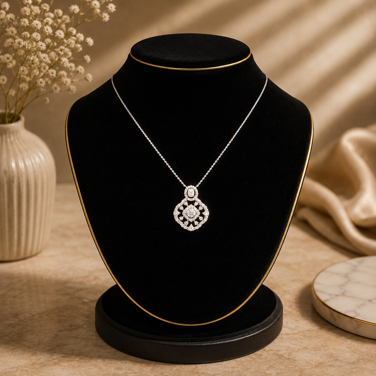 Designer CZ Pendant