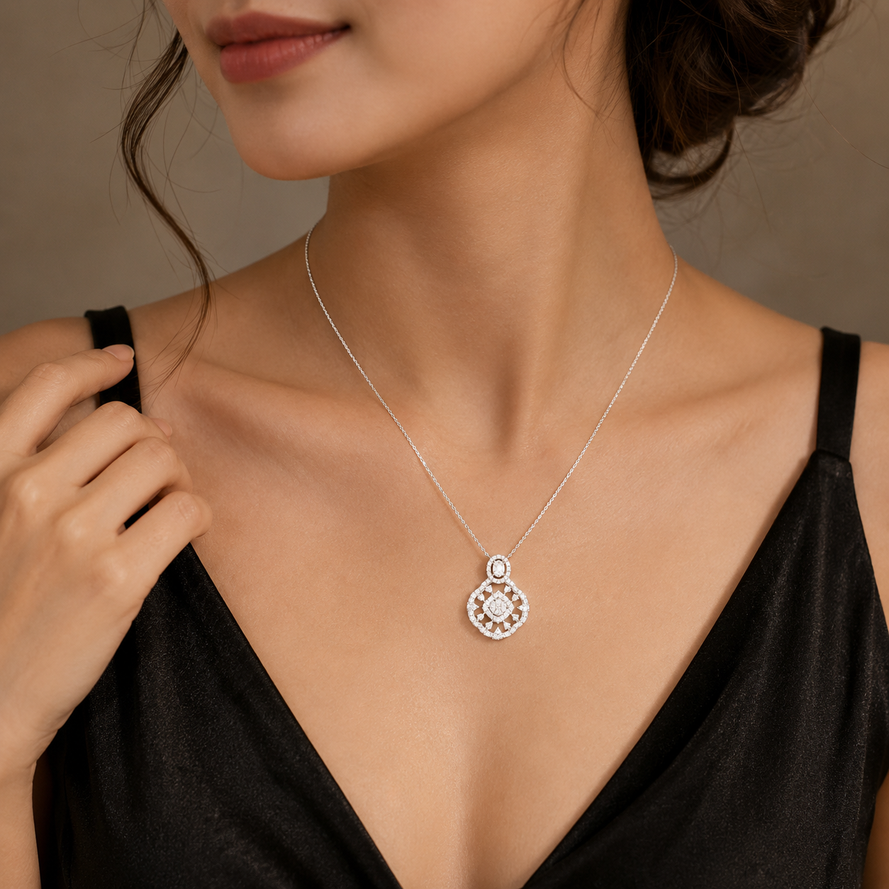 Designer CZ Pendant