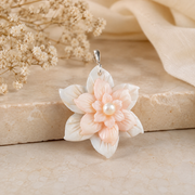 MOP Flower Pendant