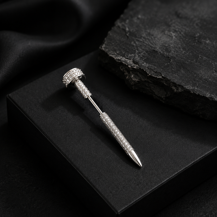 Men's Silver Lapel Pin
