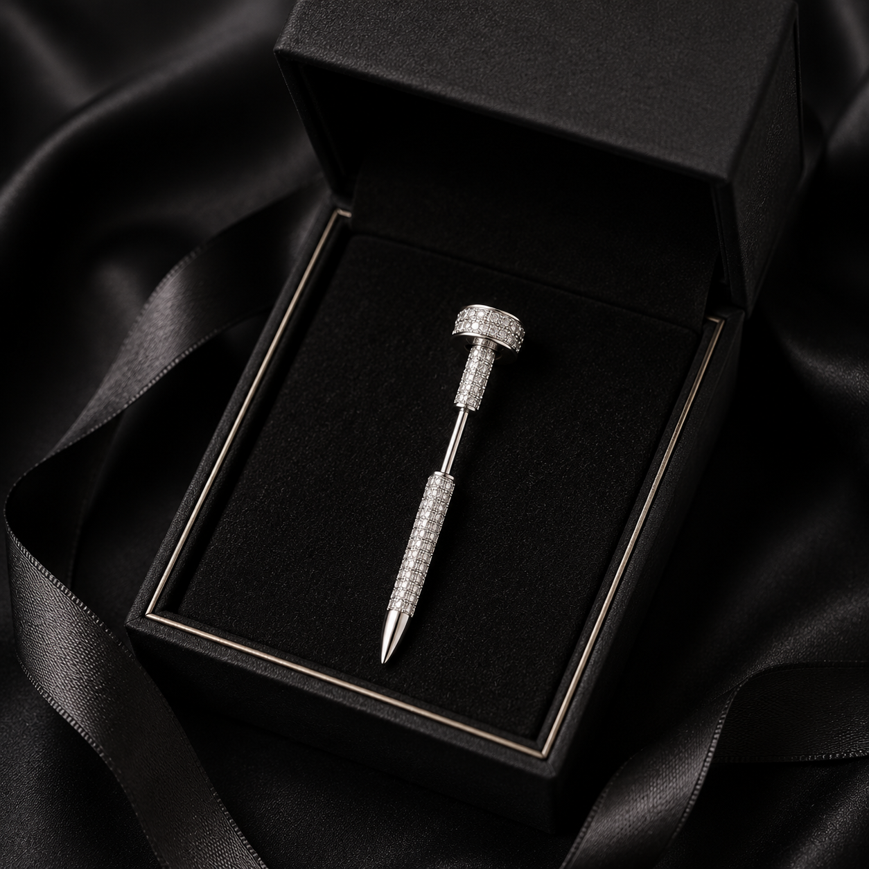 Men's Silver Lapel Pin