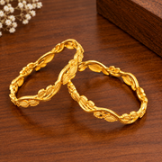 22K Gold Designer Bangles