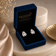 Luxe Silver Ear Studs