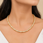 Lab Grown Diamond Tennis Necklace