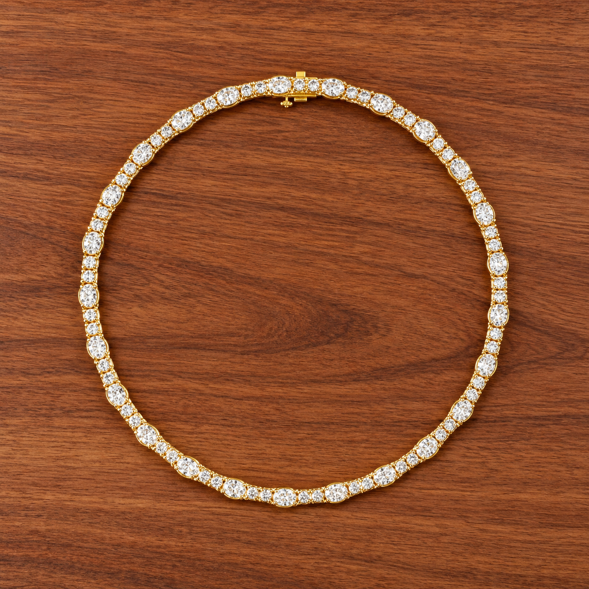 Lab Grown Diamond Tennis Necklace
