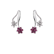 Exquisite Floral Pendant Set