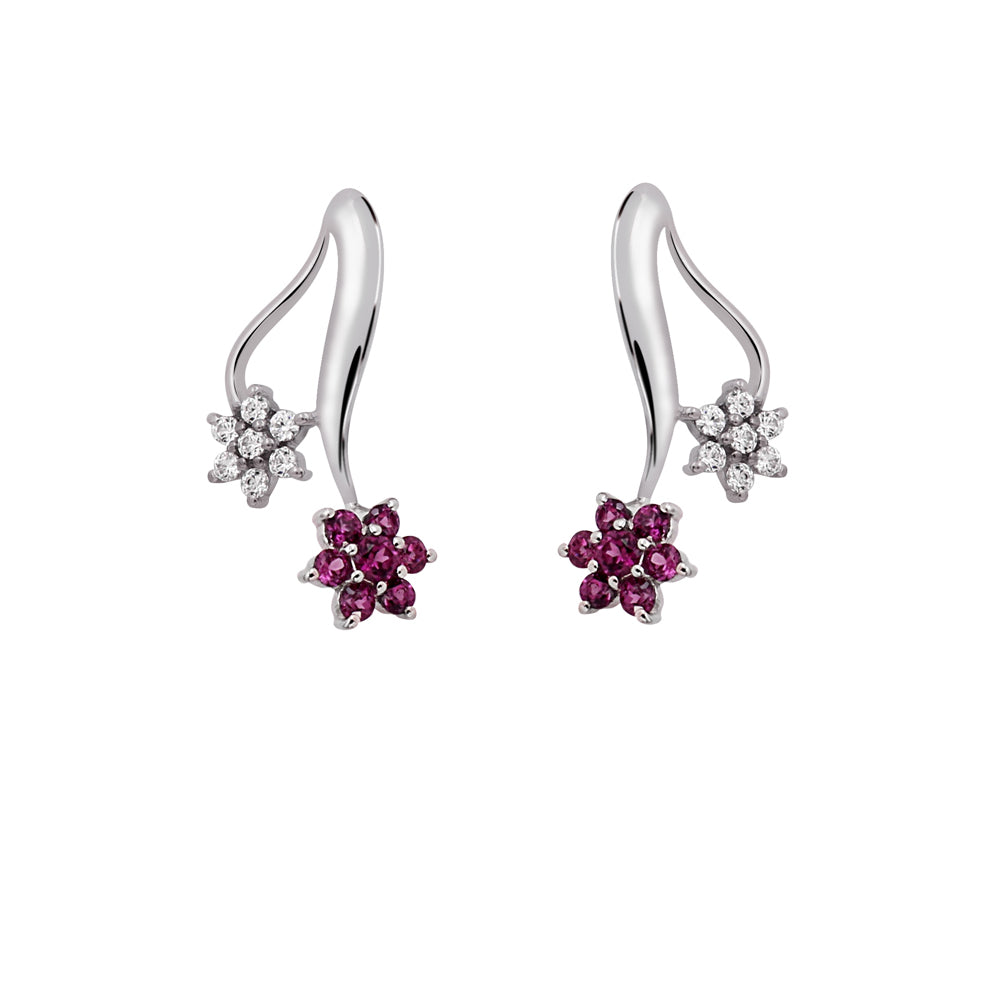 Exquisite Floral Pendant Set