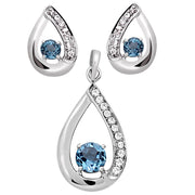 Pear Shape Elegant Jewelry Set