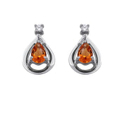 Minimal Teardrop Pendant Set