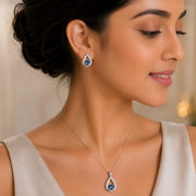Pear Shape Elegant Jewelry Set