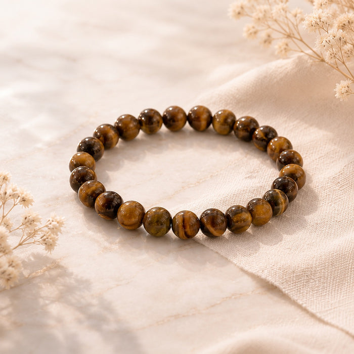 Tiger Eye Adjustable Bracelet