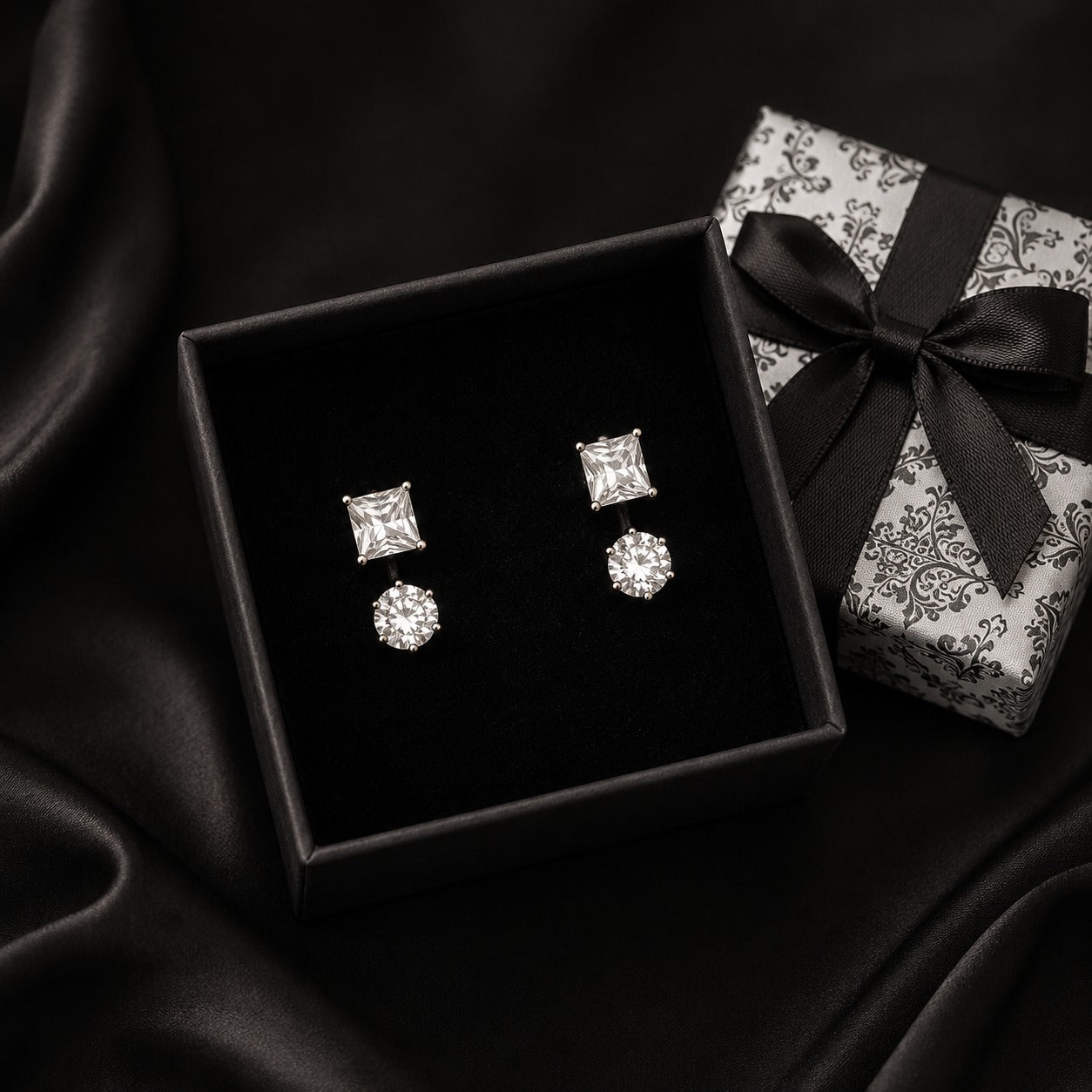 Detachable Solitaire Studs
