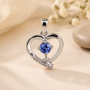 Elegant heart-shaped jewelry set