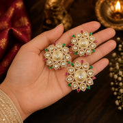 Floral Kundan Handmade Jewelry Set