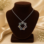 Silver Chakra Pendant
