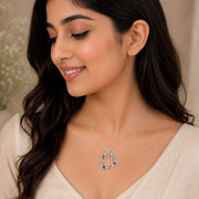 Silver Chakra Pendant