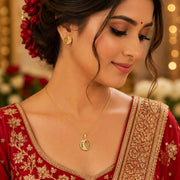 Gold Plated Trendy Jewelry Set