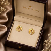 Gold Plated Trendy Jewelry Set