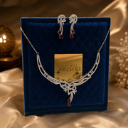 Bridal Gemstone Wedding Necklace Set