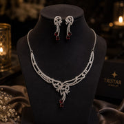 Bridal Gemstone Wedding Necklace Set