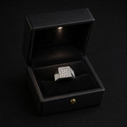 Men's Cubic Zirconia Silver Ring