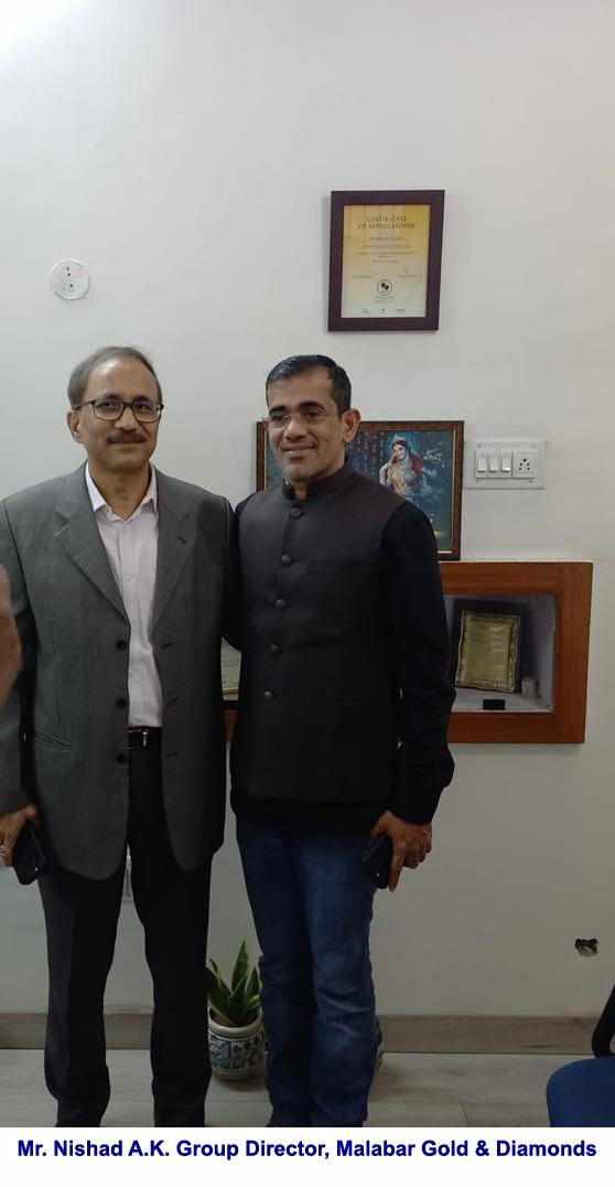 Mr Nishad A.K. Group Director, Malabar Gold & Diamonds