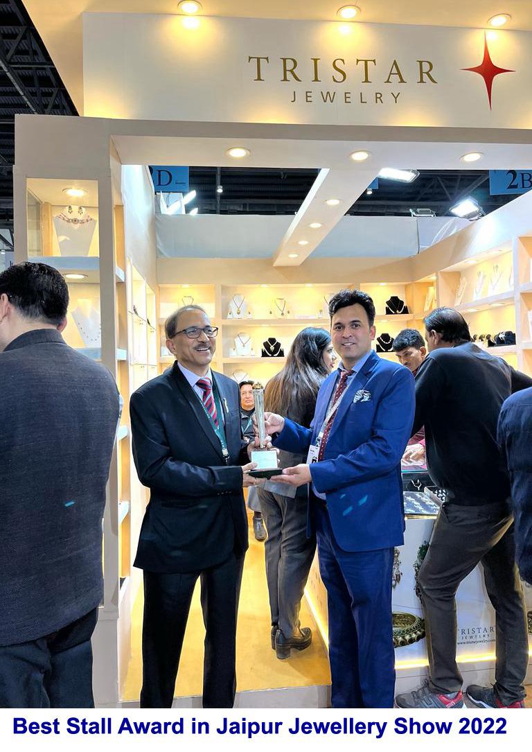 Best Stall Award In Jaipur Jewellery Show 2022