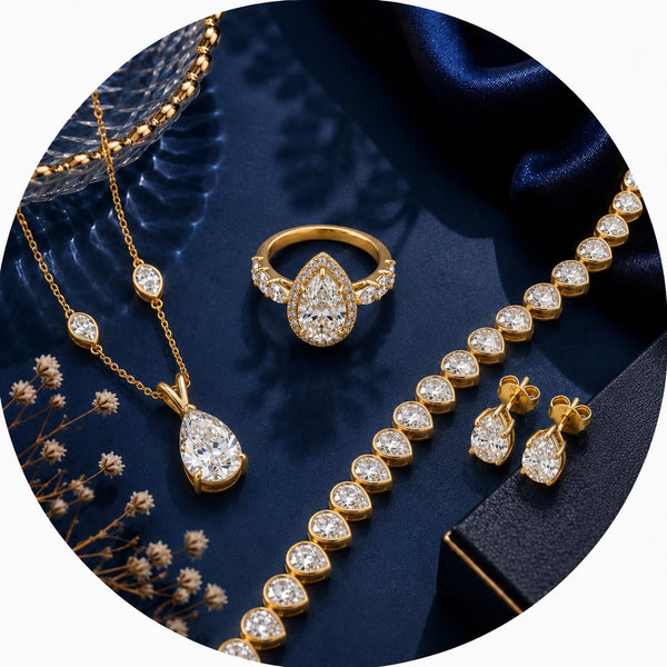 Lab Gown Diamond Jewelry