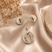 Gold Plated Trendy Jewelry Set