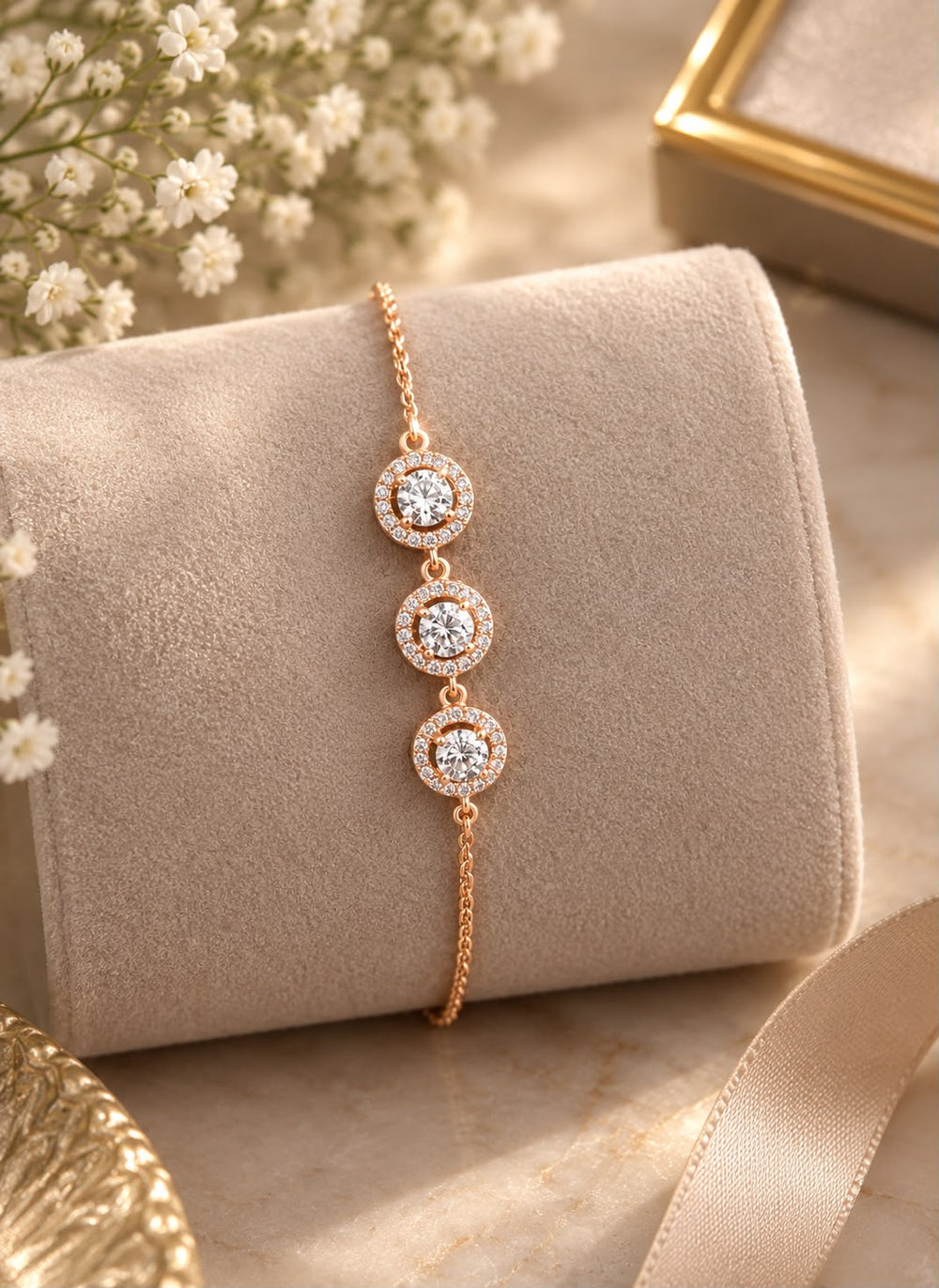 Minimalist Rose Gold Bracelet