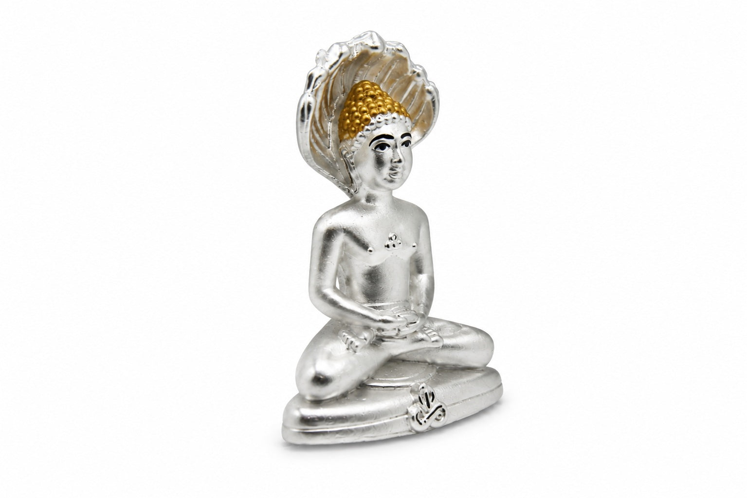 925 Solid Praswanath Silver Idol